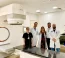 Equipe da Radioterapia do HUB: Bruna Bonilha (enfermeira), Tiago Stefanuto (mdico), Tatiana Nakandakare (mdica), Cariston Benichel (enfermeiro) e Bruno Roque (fsico)