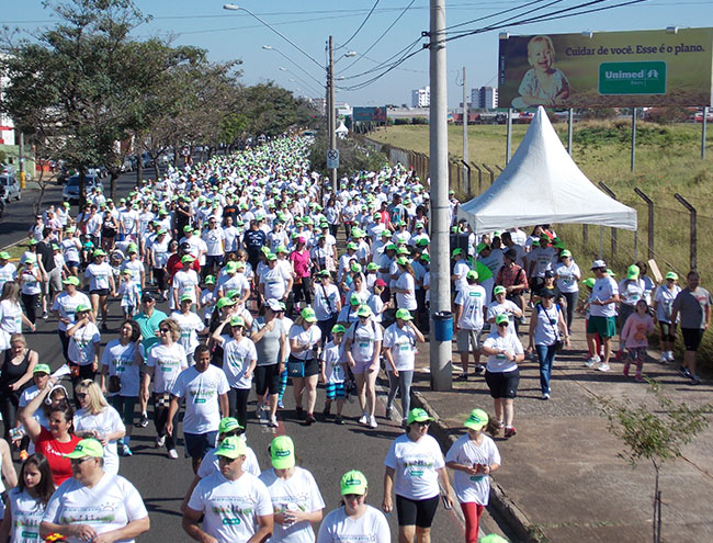 Caminhada de Bem com a Vida reúne mais de 4 mil em Bauru